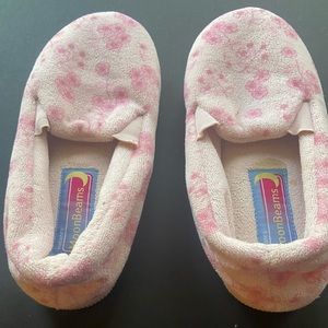 ‘Moonbeams’ Cushioned Floral Pink women’s Slippers